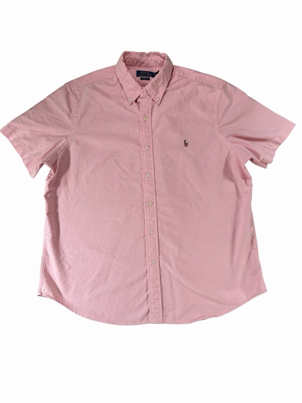 Polo Ralph Lauren Classic Fit Button Down Shirt Men's XL Oxford Pony